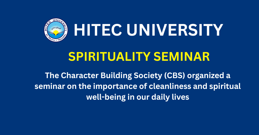 Spiritually Seminar by Character Building Society