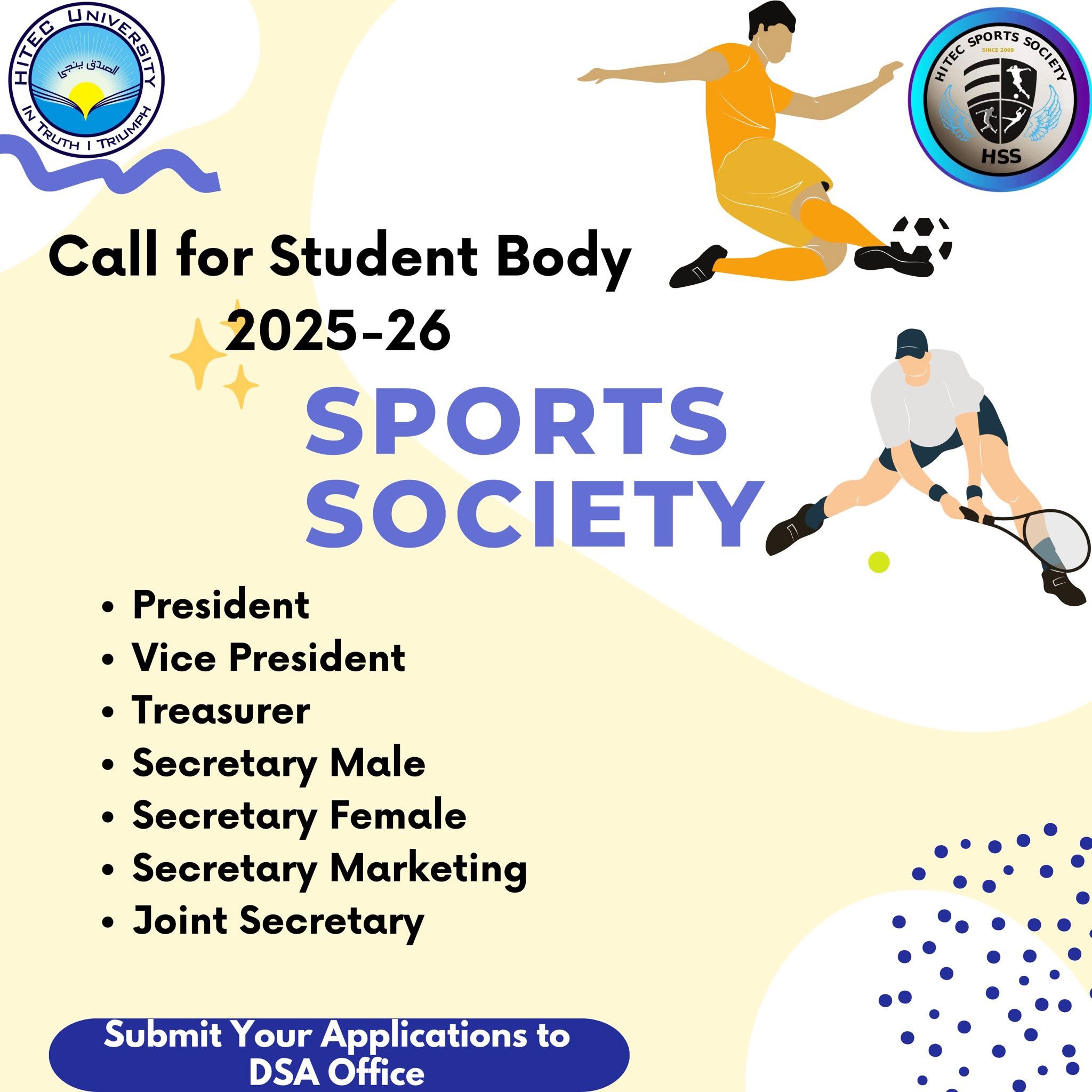 𝐂𝐚𝐥𝐥 𝐟𝐨𝐫 𝐒𝐭𝐮𝐝𝐞𝐧𝐭 𝐁𝐨𝐝𝐲 𝐑𝐞𝐩𝐫𝐞𝐬𝐞𝐧𝐭𝐚𝐭𝐢𝐯𝐞𝐬 