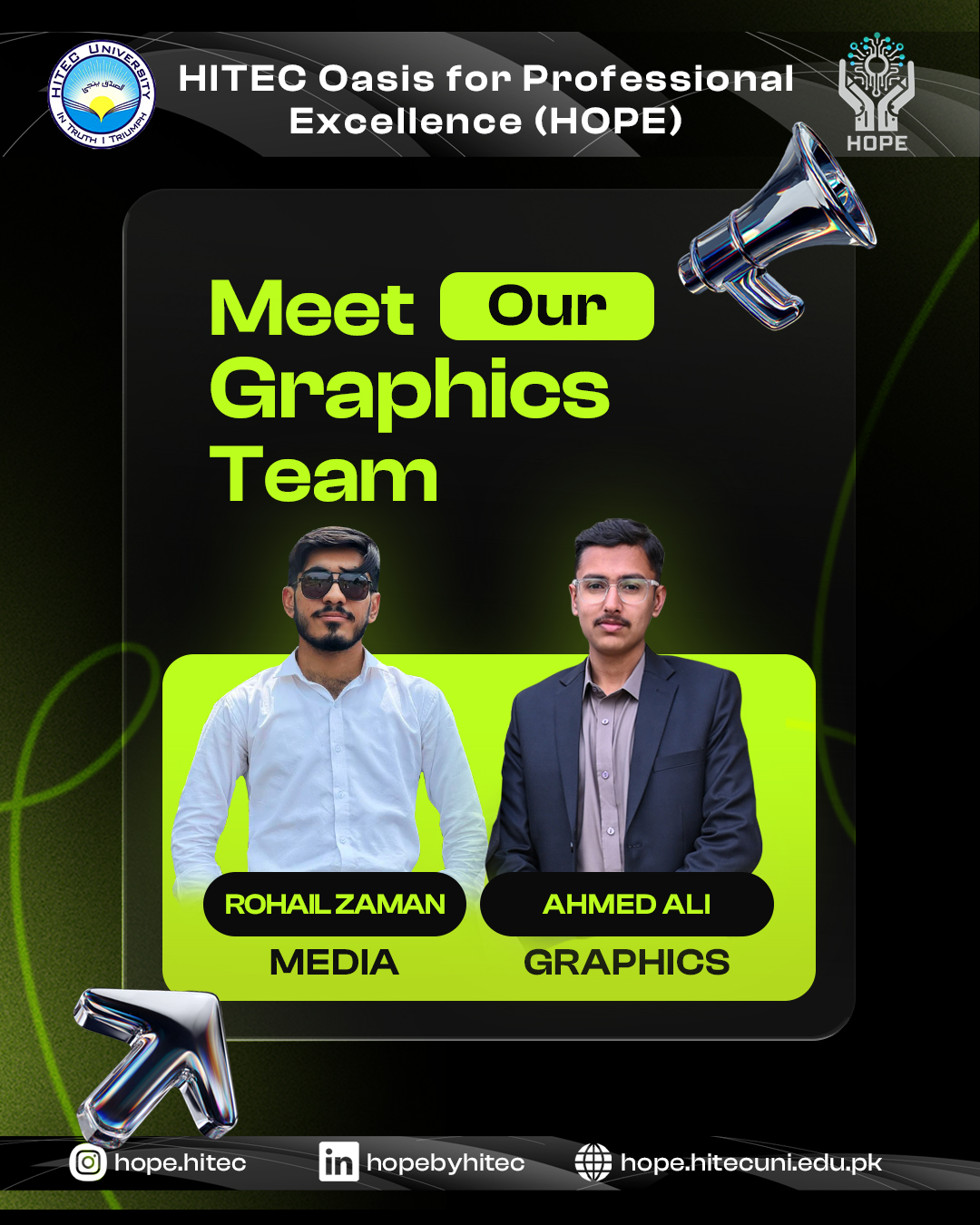   Meet the creative minds behind HOPE’s visuals