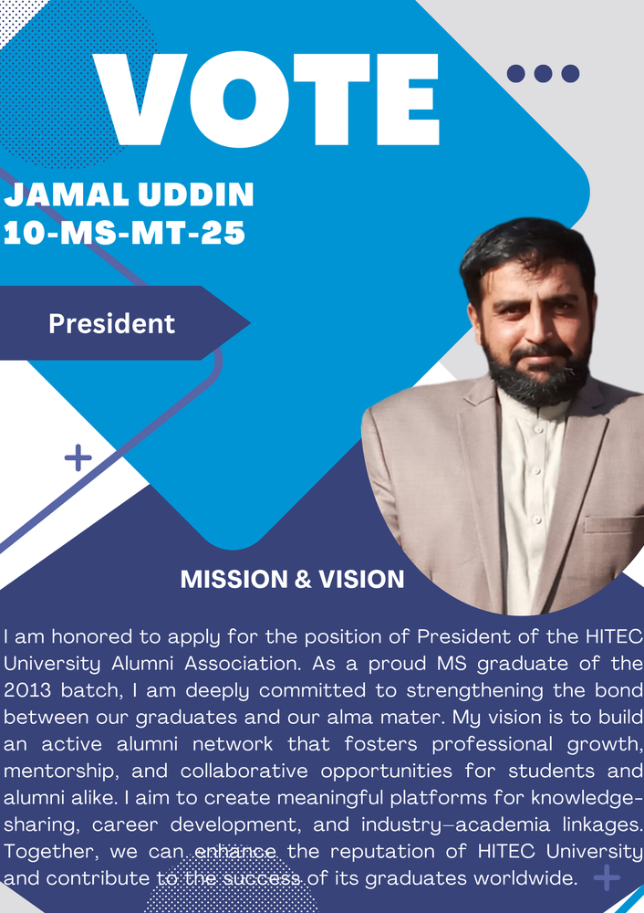 Re: Alumni Elections